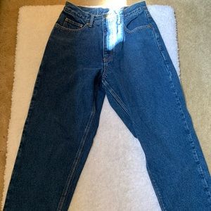 Eddie Bauer flannel lined jeans
